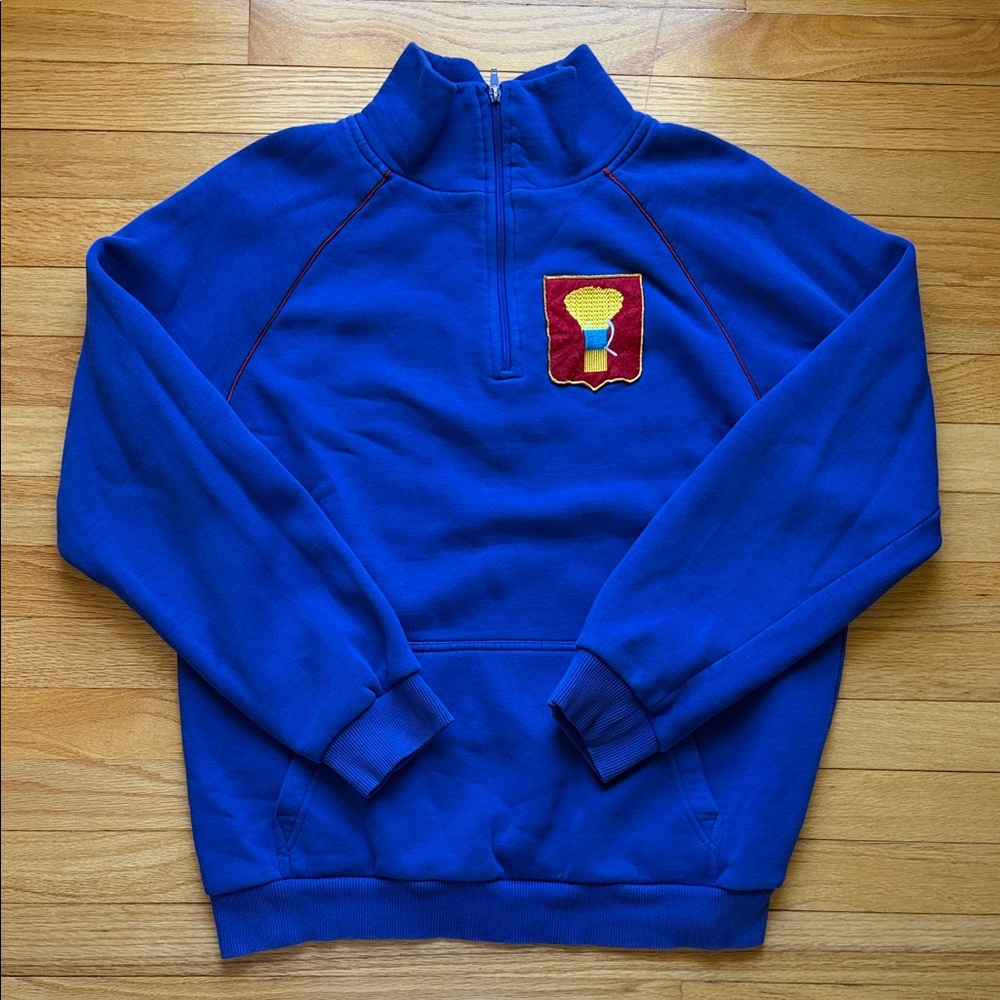 men’s quarter zip sweatshirt